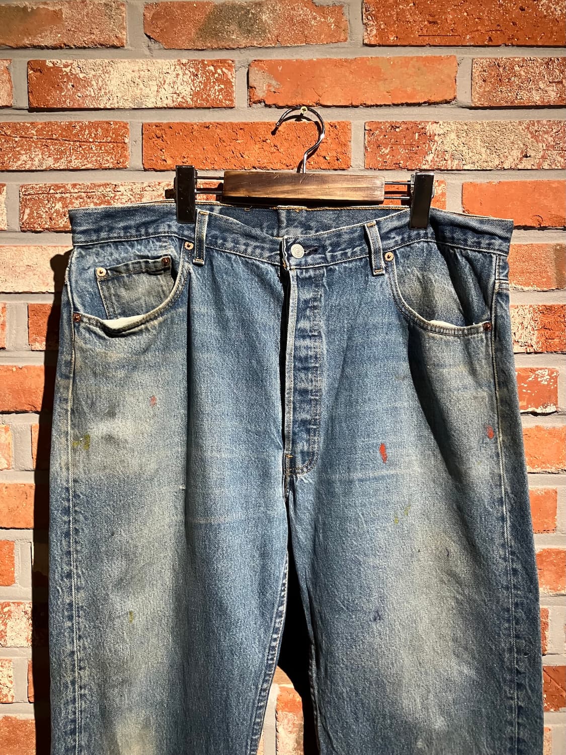 빅사이즈 90s USA 빈티지 리바이스 501xx 데님 팬츠 상품이미지3