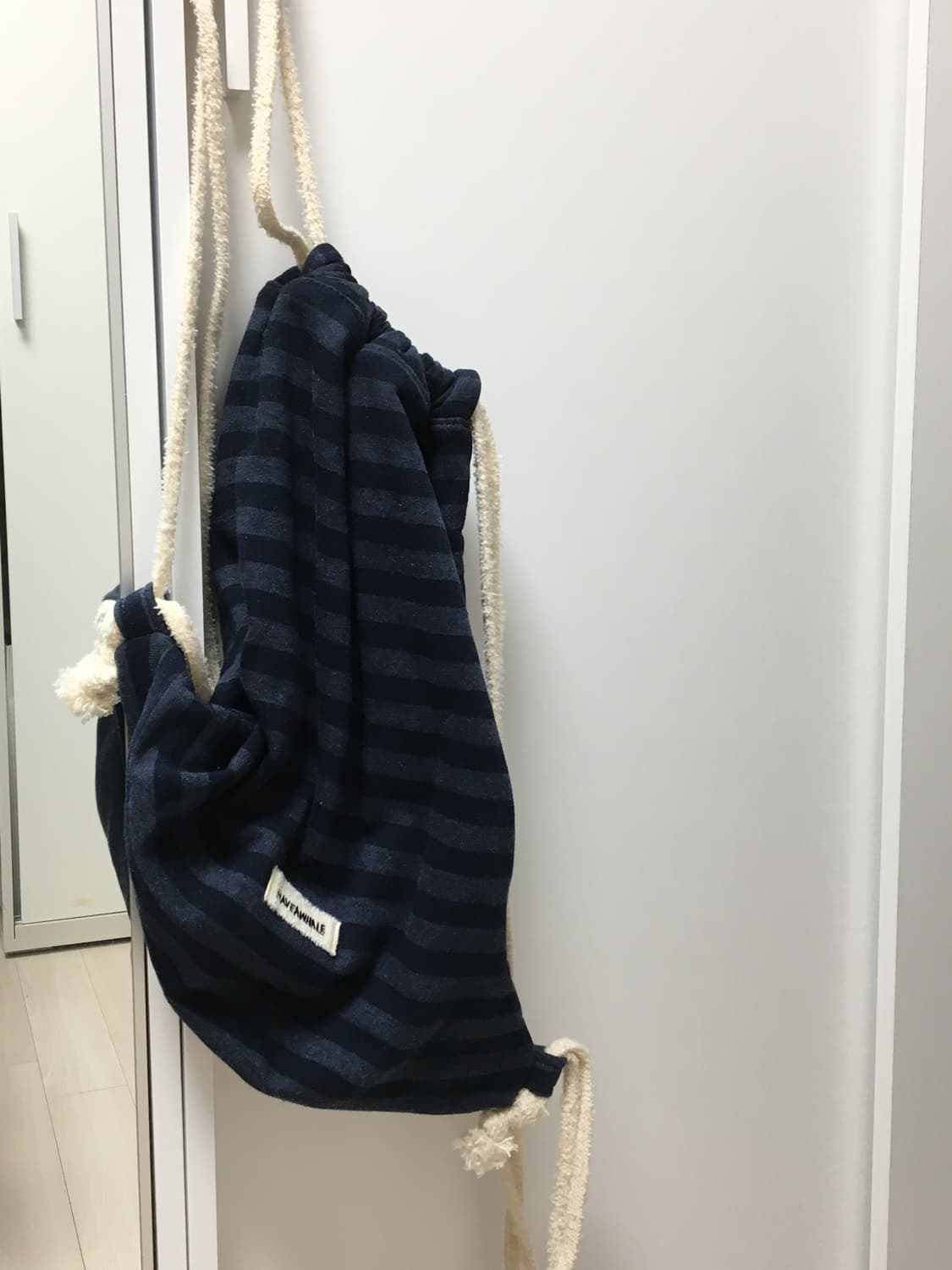 헤브어웨일 스트라이프 짐색 네이비 상품이미지3