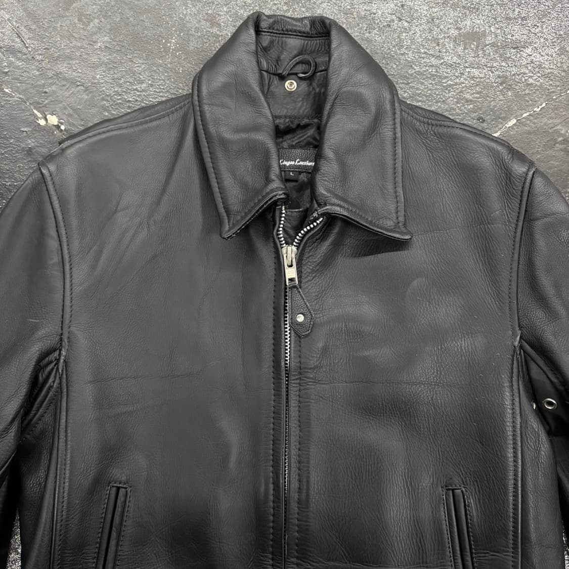 (90)JPN리얼레더라이더자켓 상품이미지3