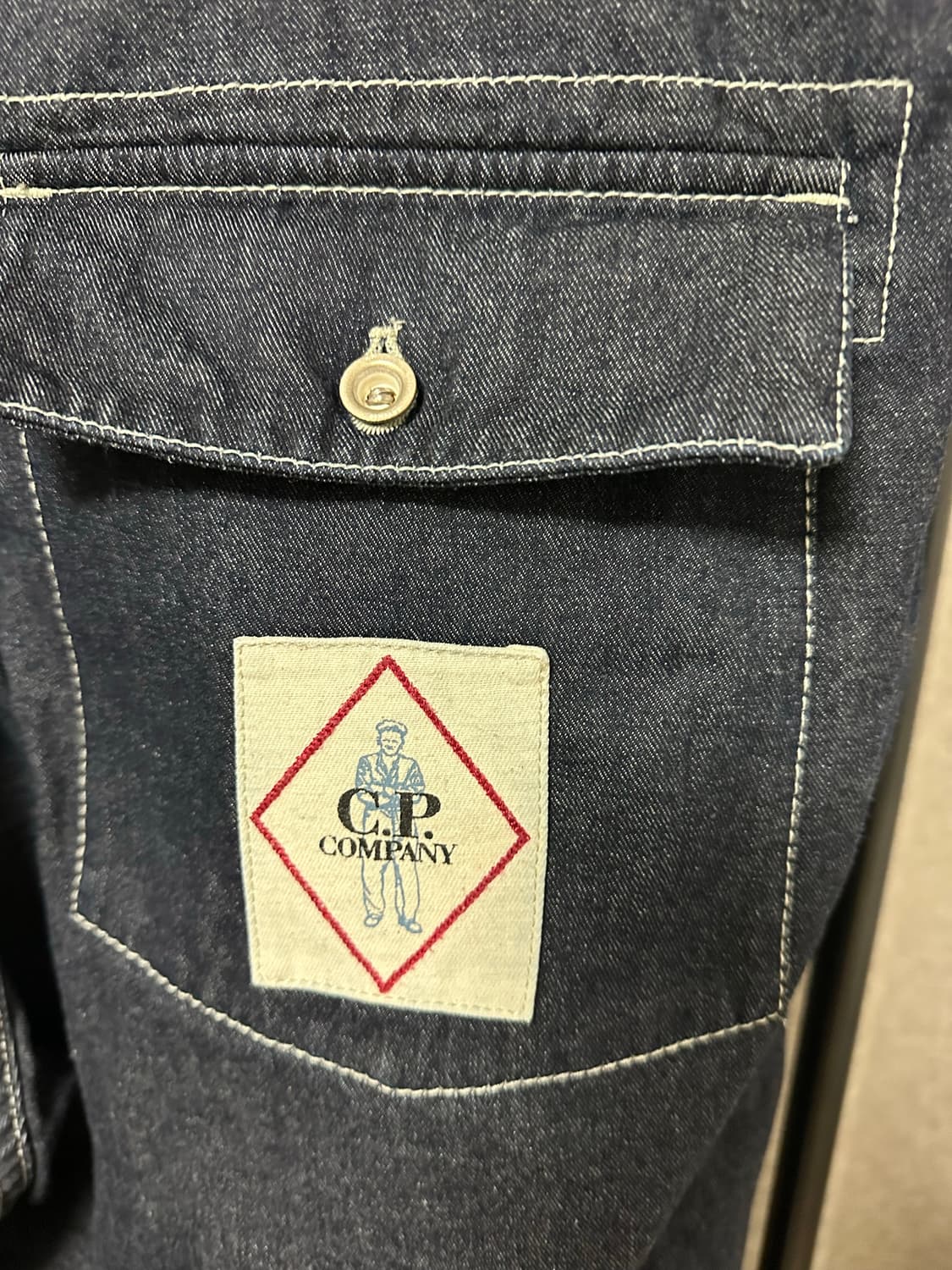 25SS CP컴퍼니 데님 크롭 셋업 (110/50) 상품이미지7