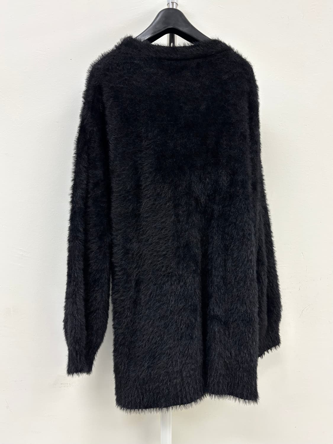 빈티지 블랙 퍼 가디건 상품이미지7