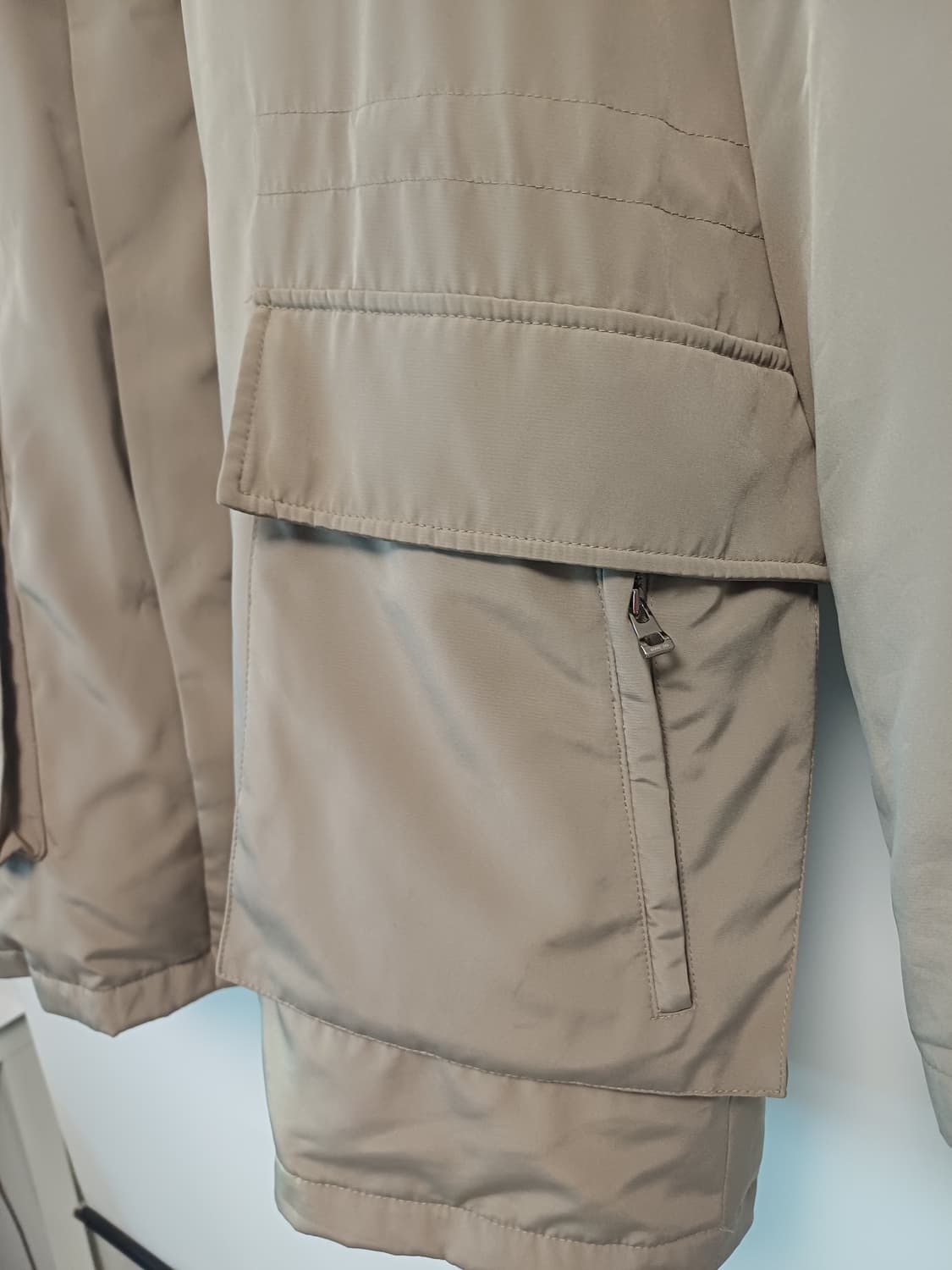 [거위털/풀구성] 지오송지오 리얼 라쿤 퍼 구스다운 사파리 점퍼 상품이미지9