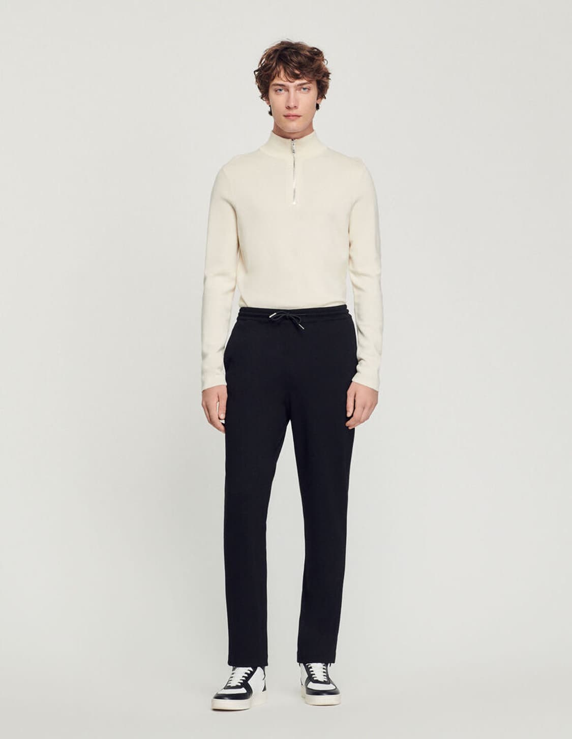 산드로 드로우스트링 저지 팬츠 상품이미지8