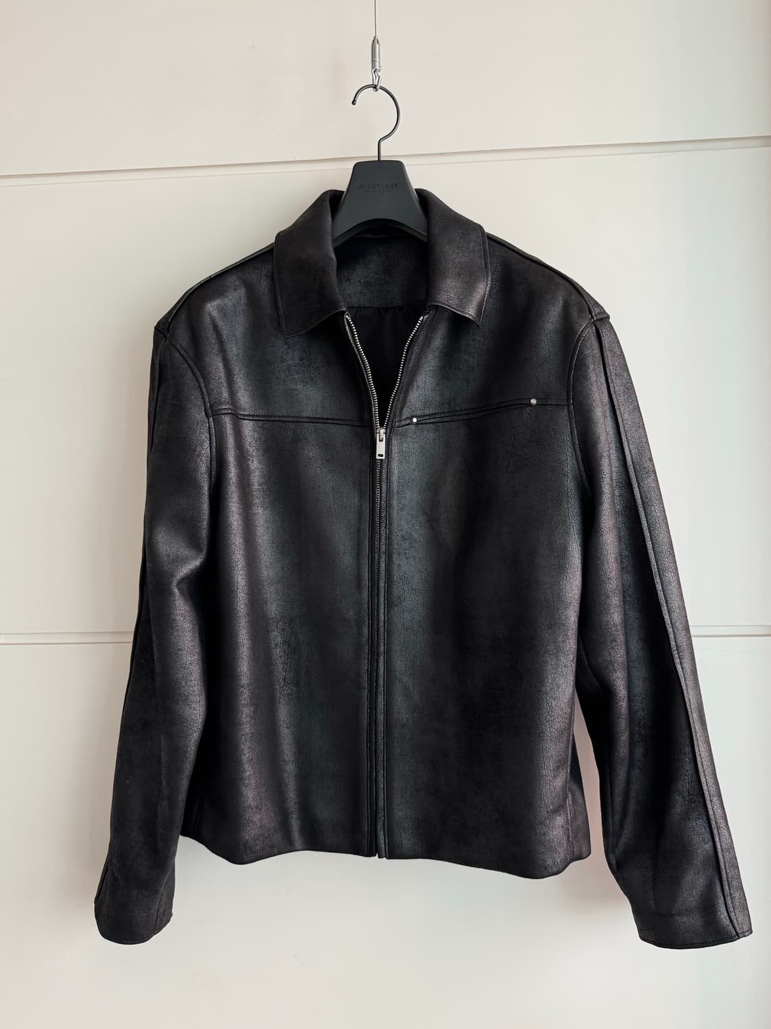 자라(Zara) 가죽자켓 40사이즈 (블랙) 상품이미지1