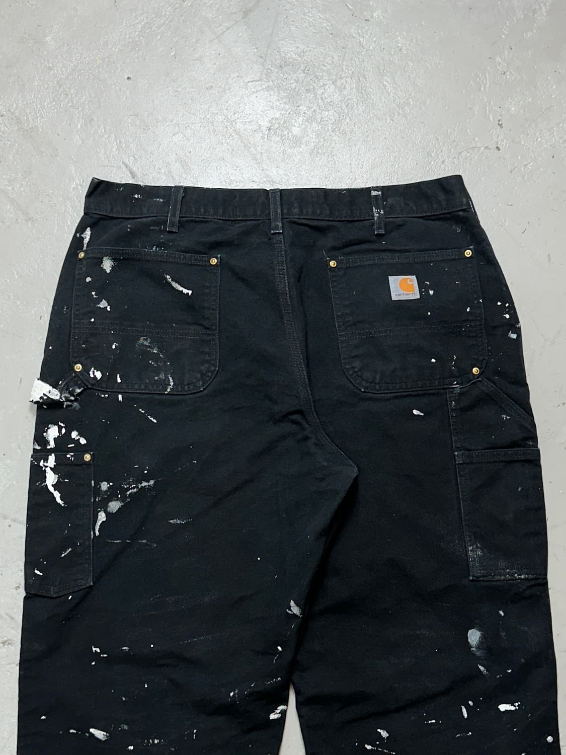 OG USA Made 칼하트 B01 더블니 블랙 칼하트 썩블니 카펜터 상품이미지6