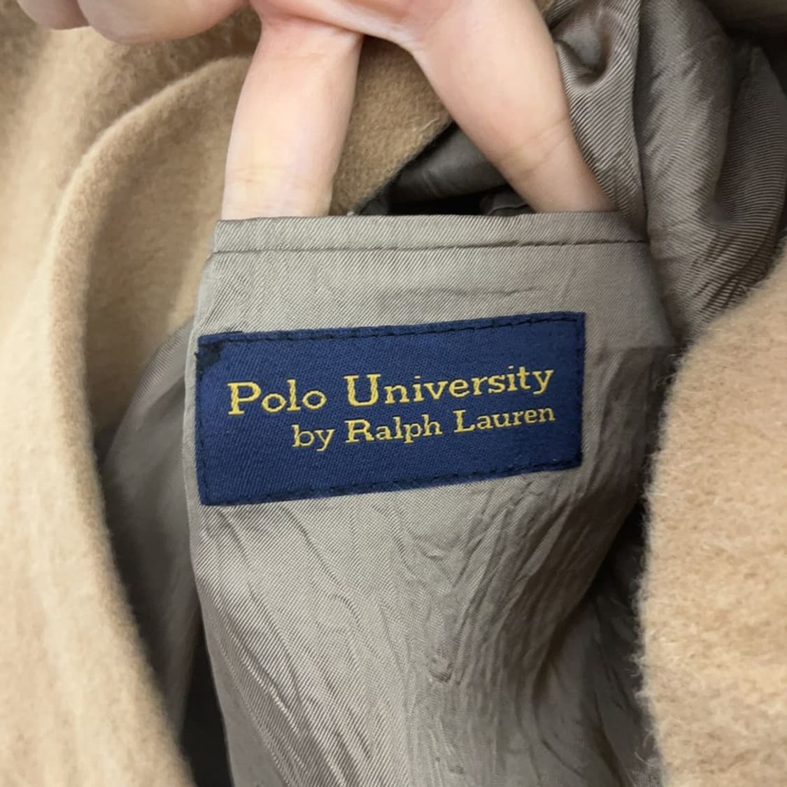 폴로 랄프로렌 모던시크 낙타털 블레이저 자켓 M C08654 상품이미지5