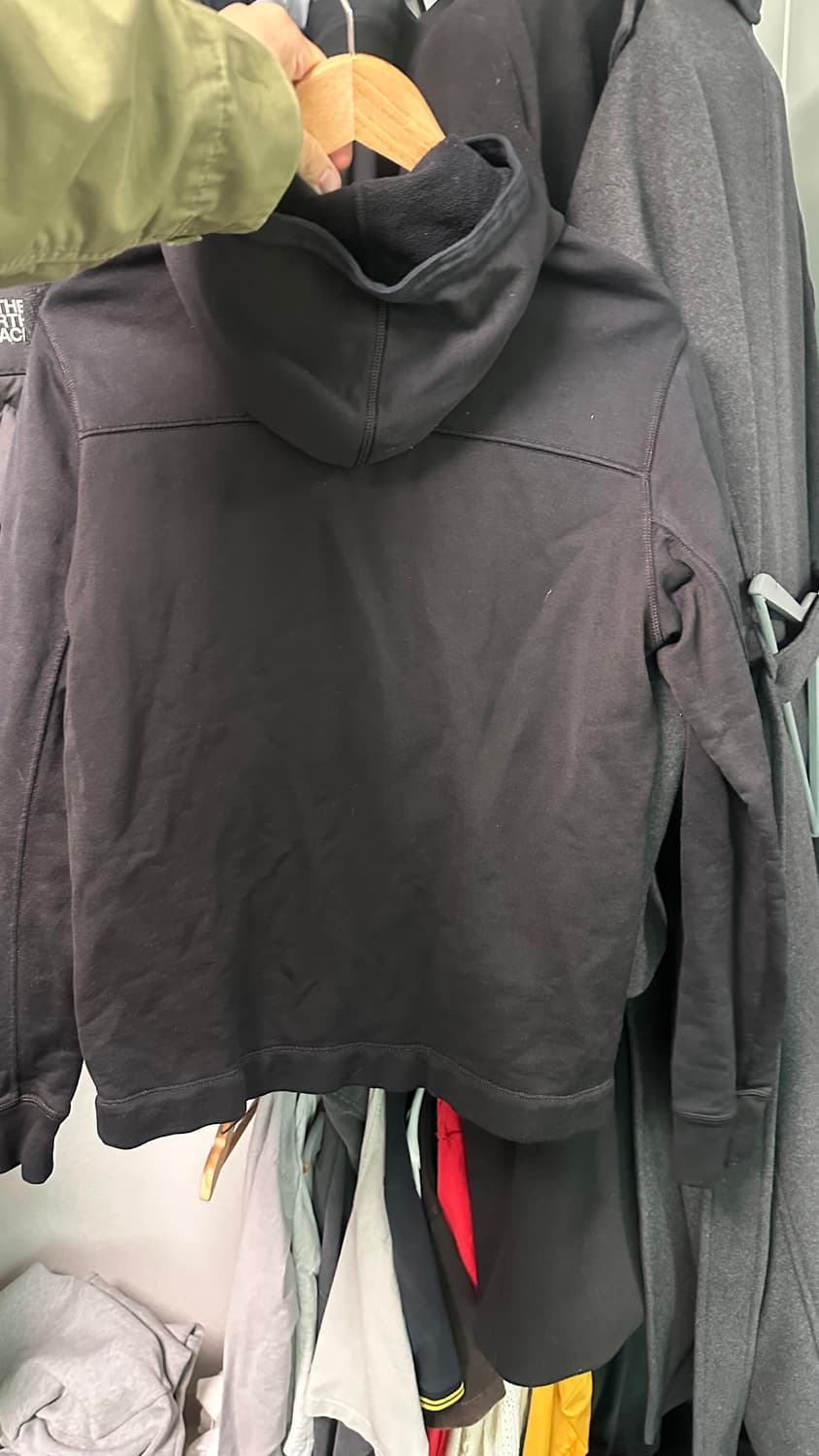 빈티지 스톤아일랜드 블랙 후드 집업 약 100 L 상품이미지6