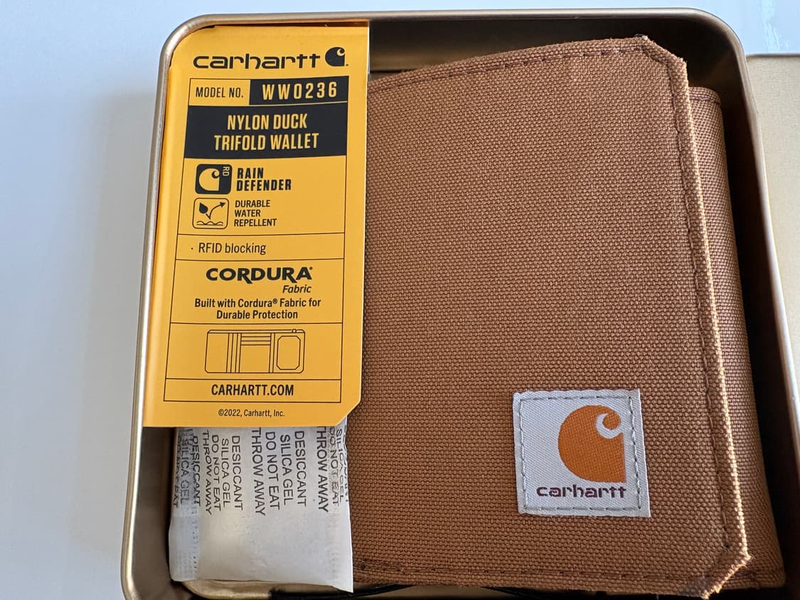 Carhartt NYLON DUCK TRIFOLD WALLET 상품이미지4