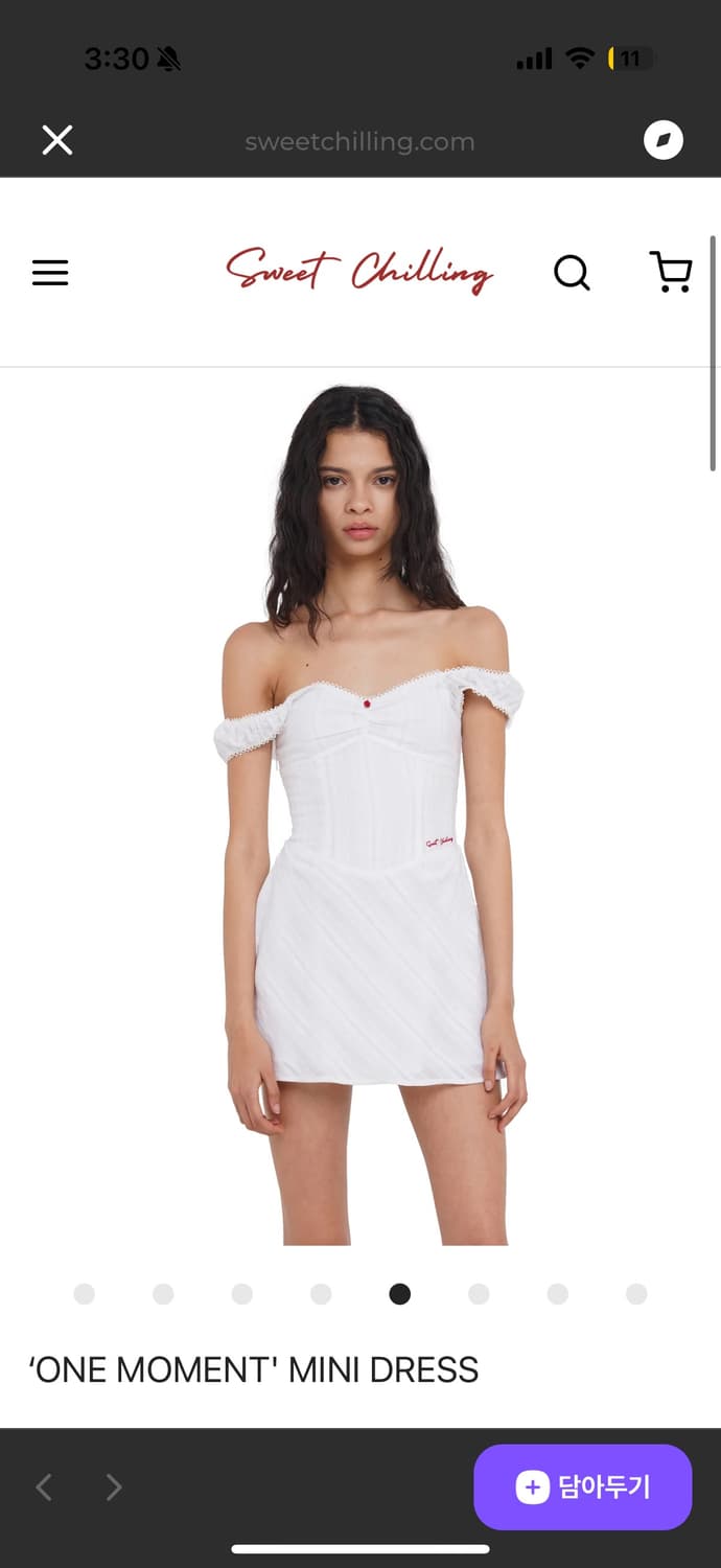 sweetchilling one moment mini dress 스윗칠링 상품이미지1