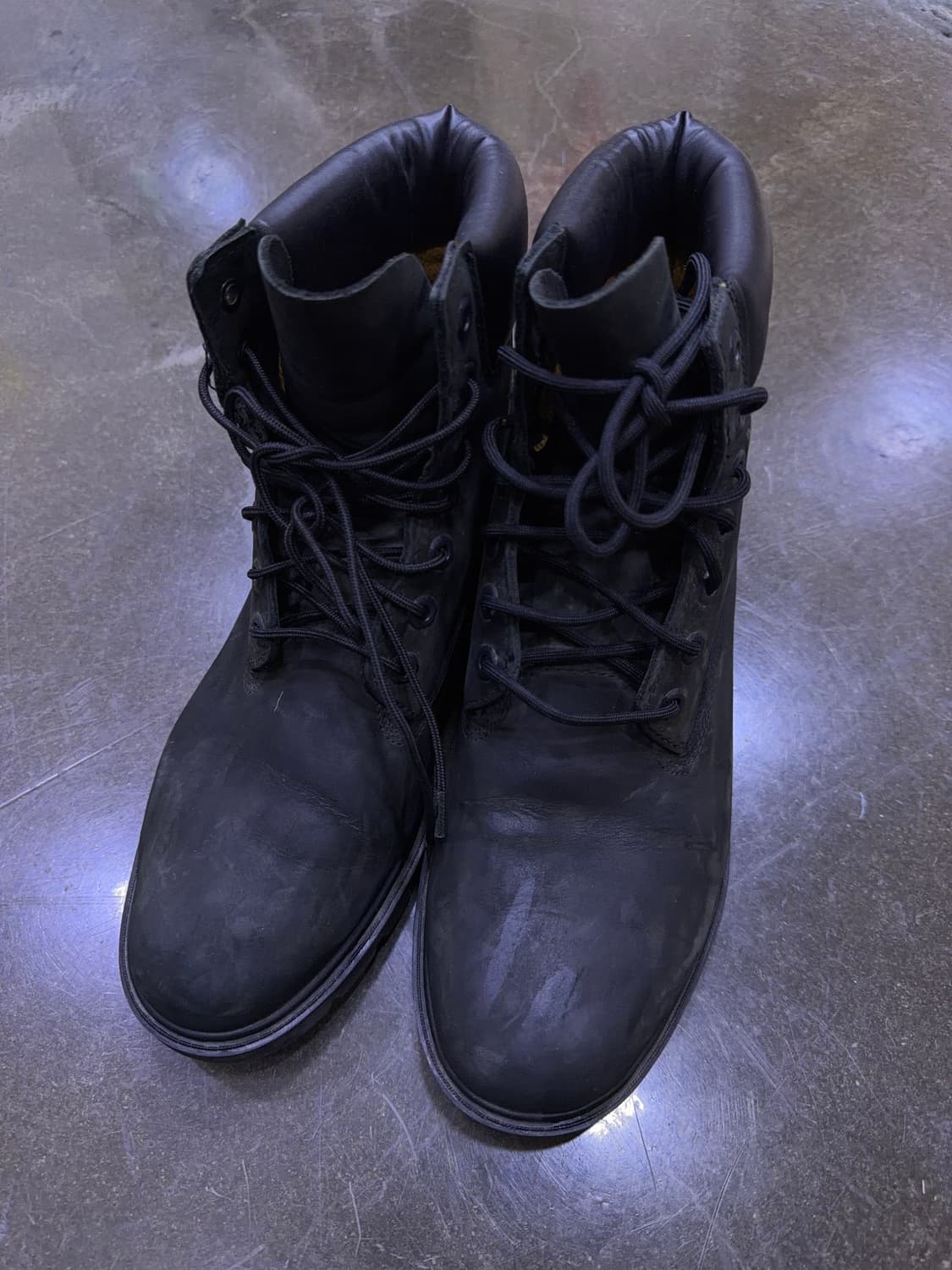 팀버랜드 워터프루프 누벅 워커부츠 블랙 275 상품이미지2