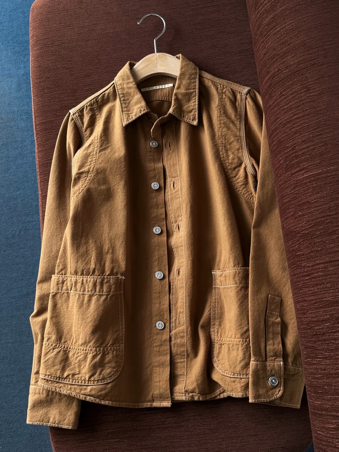 Natural cotton work design jacket 상품이미지1