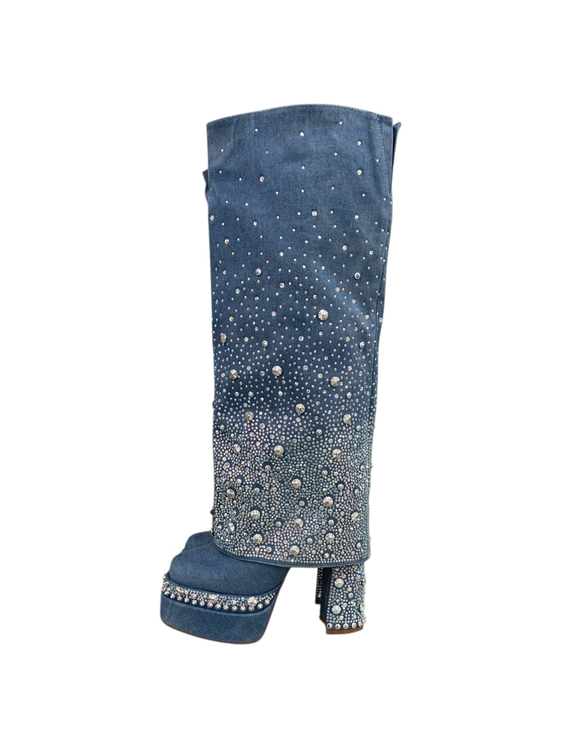 아잘레아 왕 인비시블 데님 부츠 6.5(245) 상품이미지1