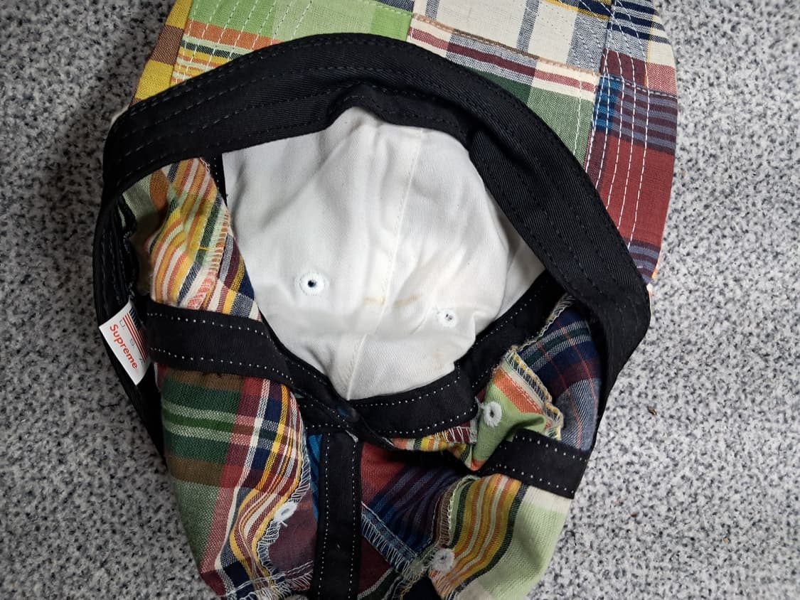 Supreme Patchwork Madras S Logo 6-Panel 상품이미지4