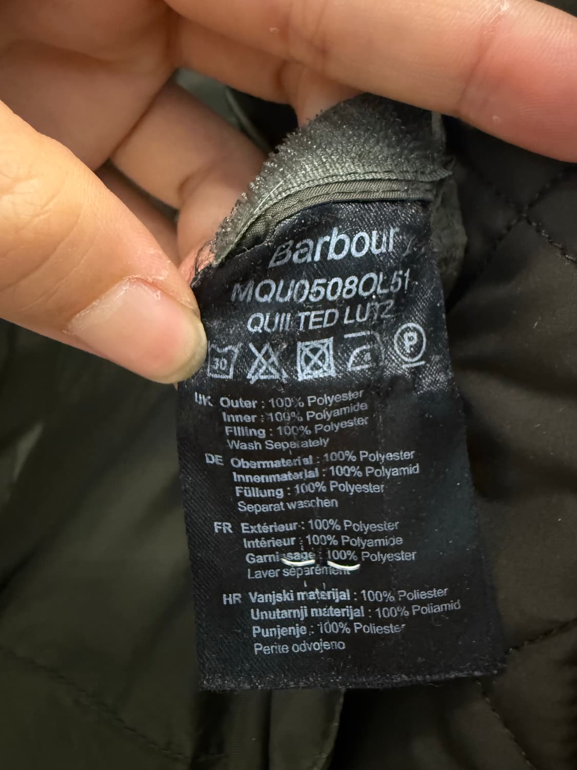 바버 FW25 캐주얼 자켓 M (국내 정100)  상품이미지6