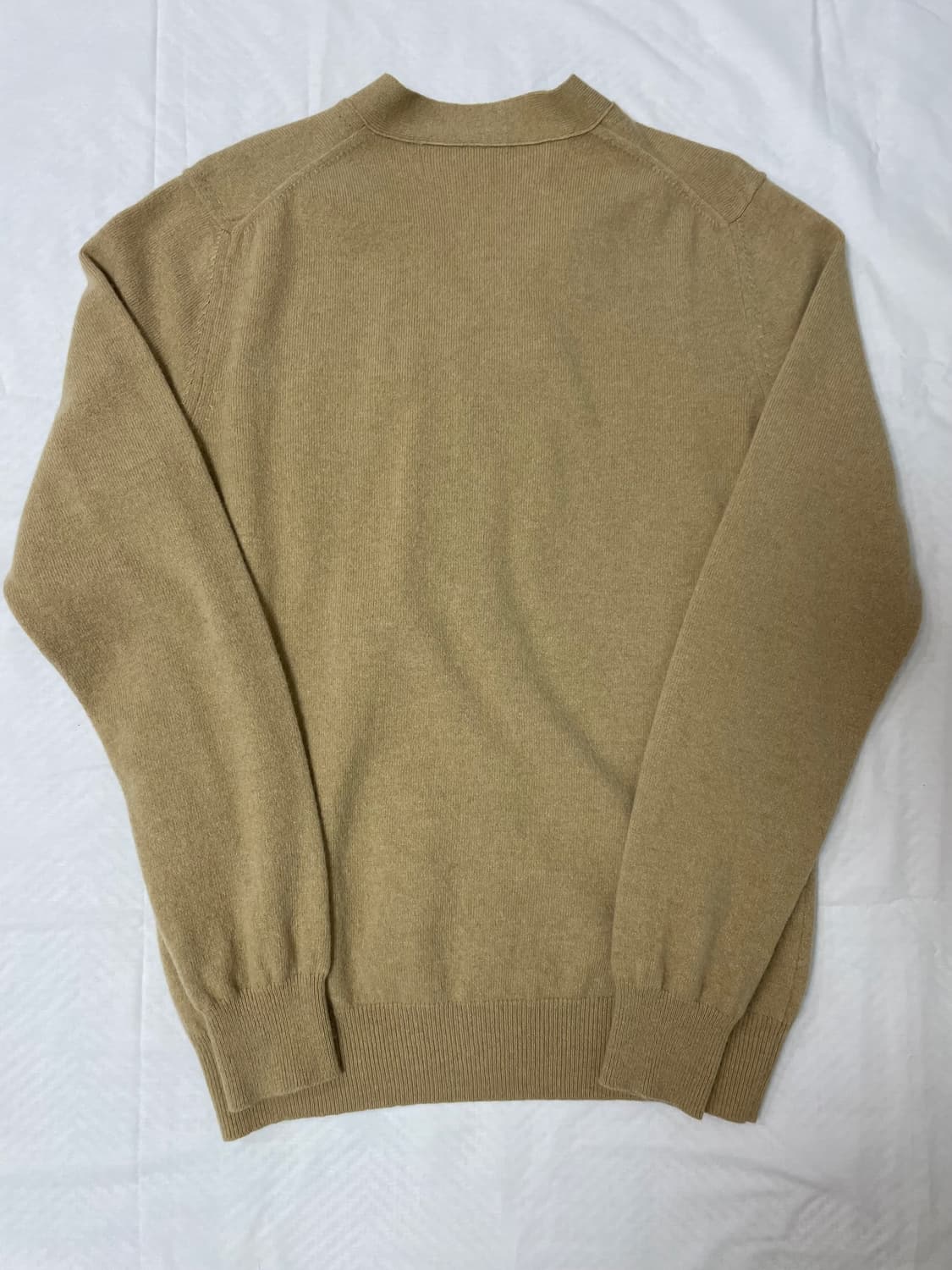 M] 꼼데가르송 블랙와펜 황토색 가디건 상품이미지2