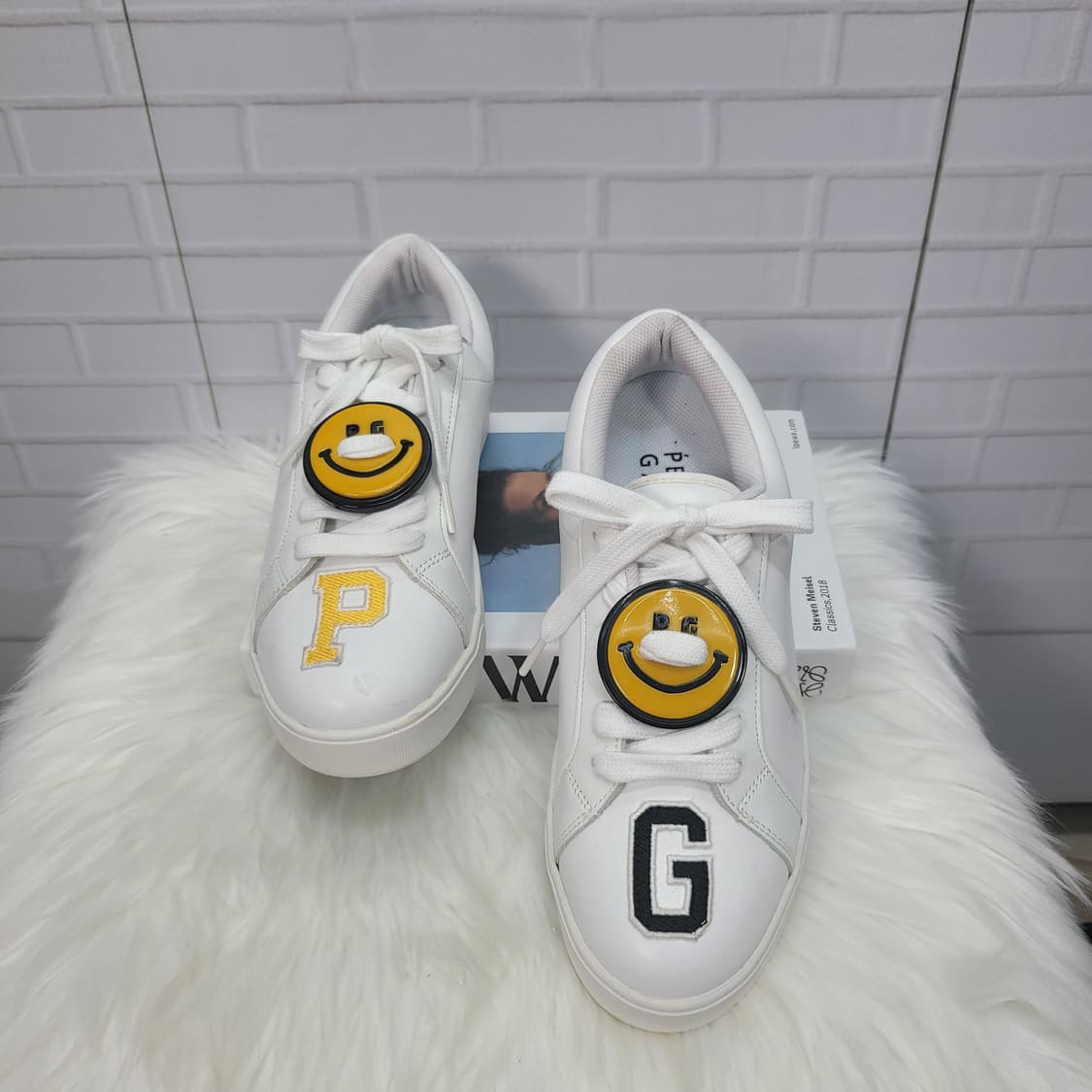 PEARLY GATES 파리게이츠 화이트 골프화 240사이즈 상품이미지1