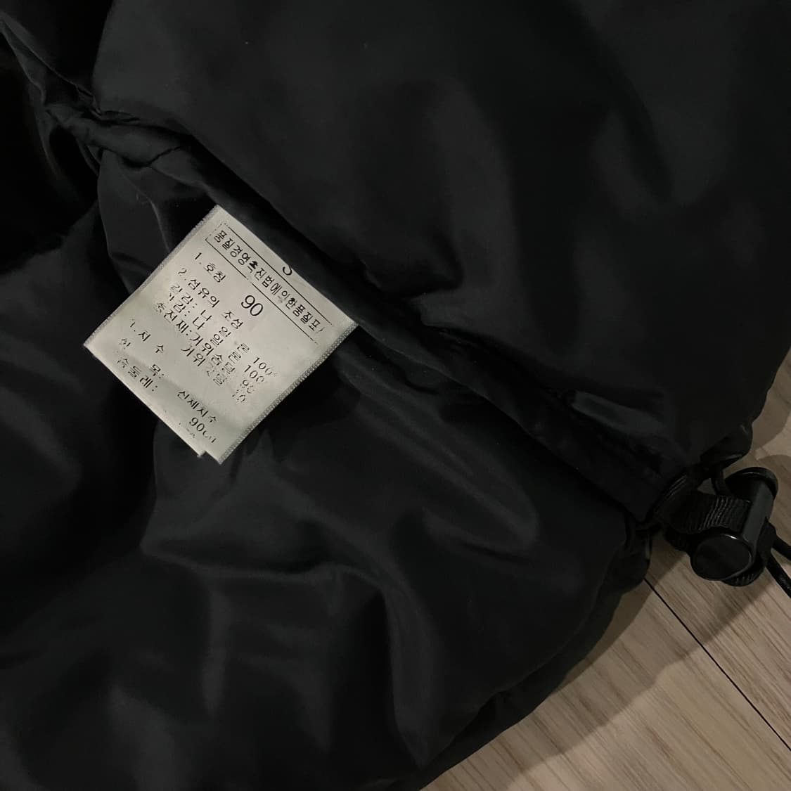 노스페이스 700 눕시 패딩 블랙 올검 상품이미지8