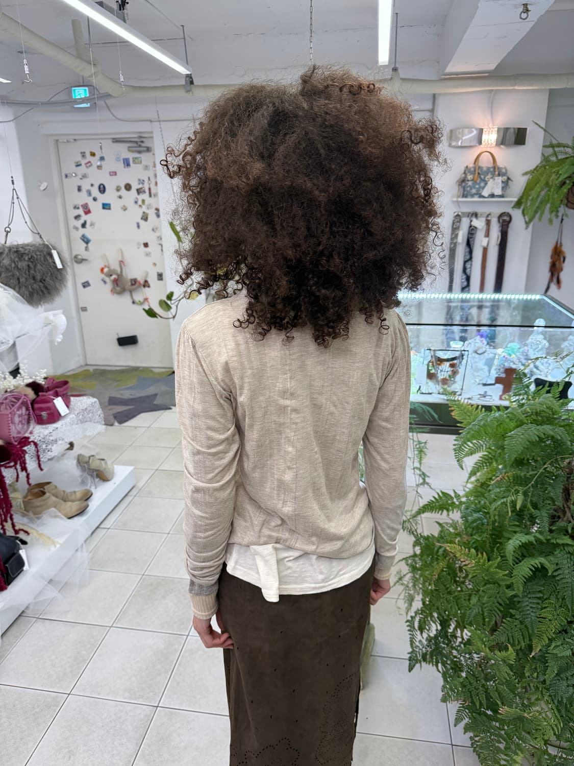 lace trim top 상품이미지3