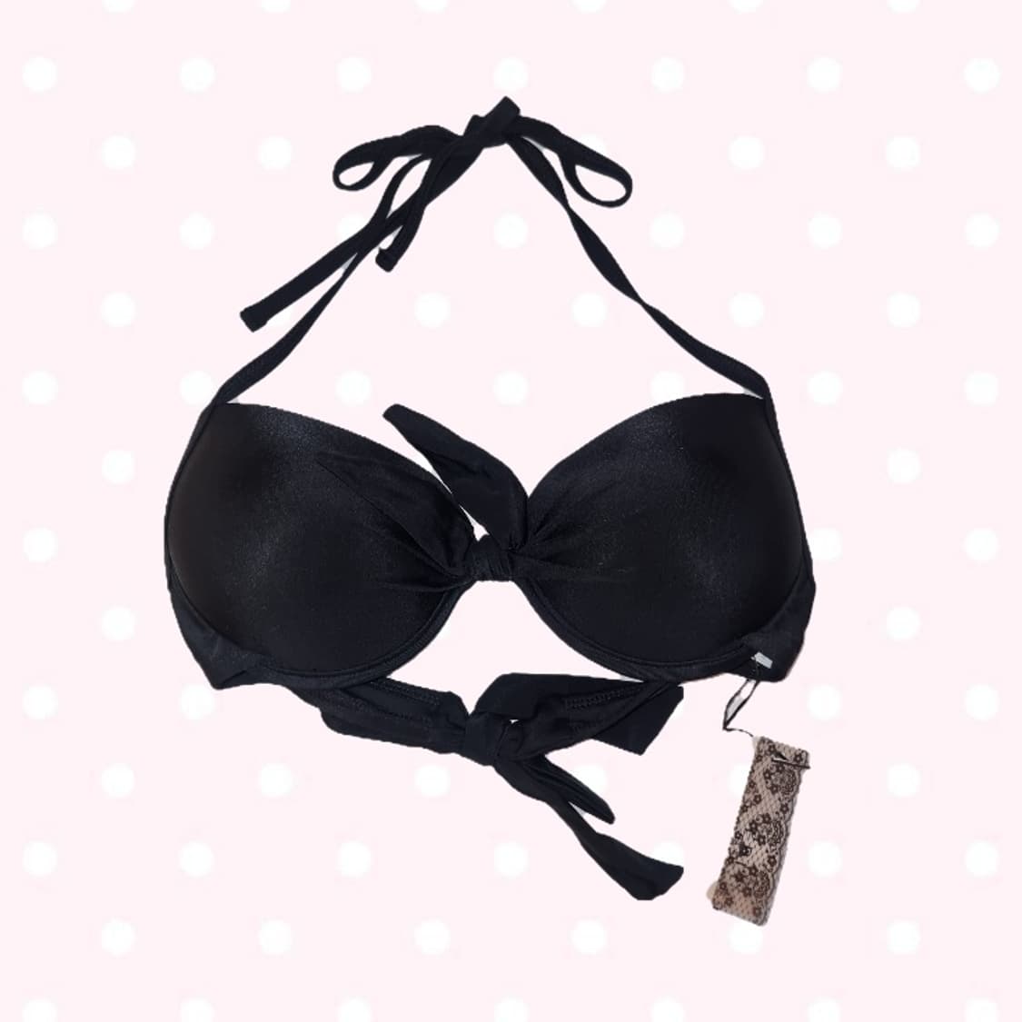 (에블린/새상품) 오네갸루 리본 비키니 세트 / 정가 45900 상품이미지1