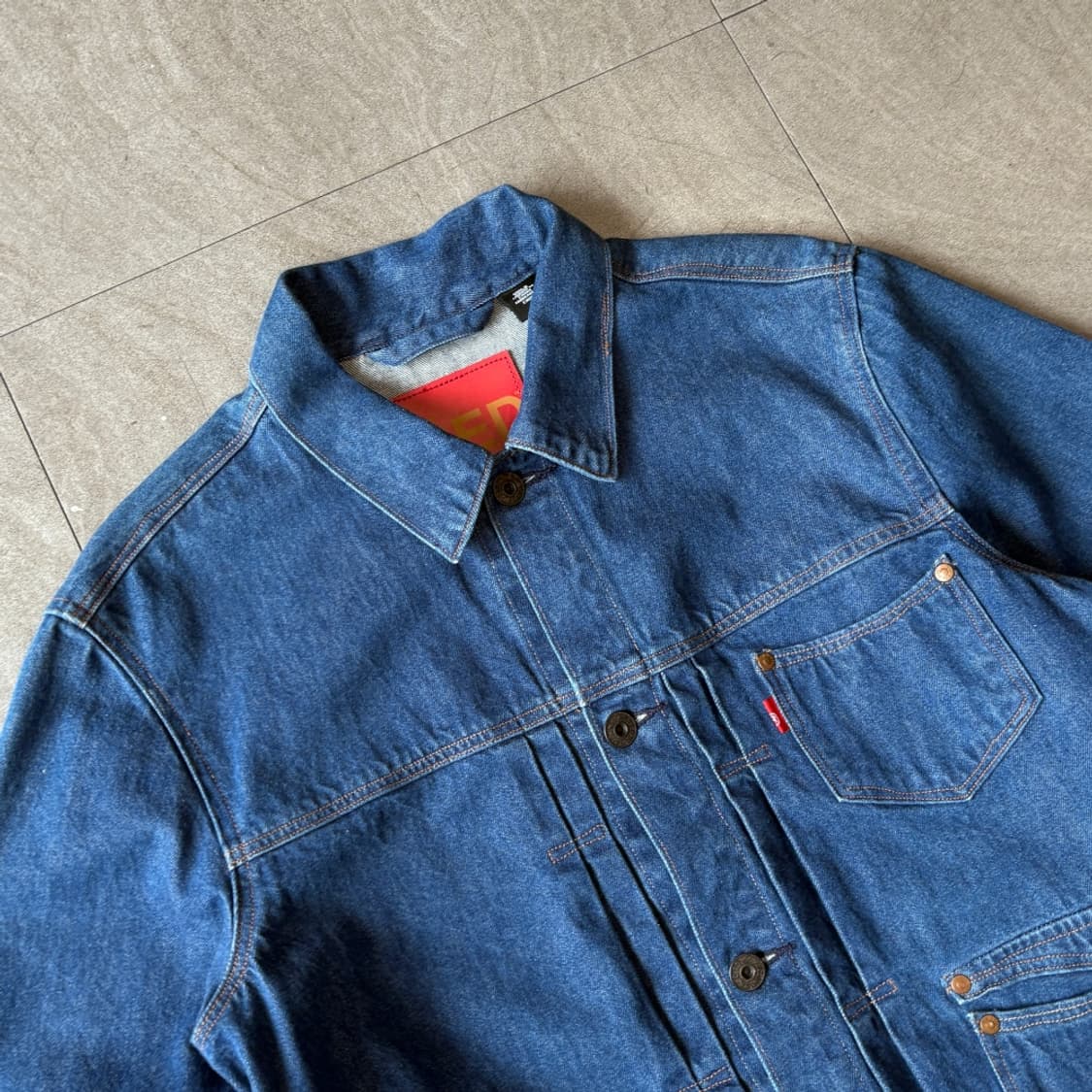 리바이스 정품 레드 타입2 데님 자켓 상품이미지2