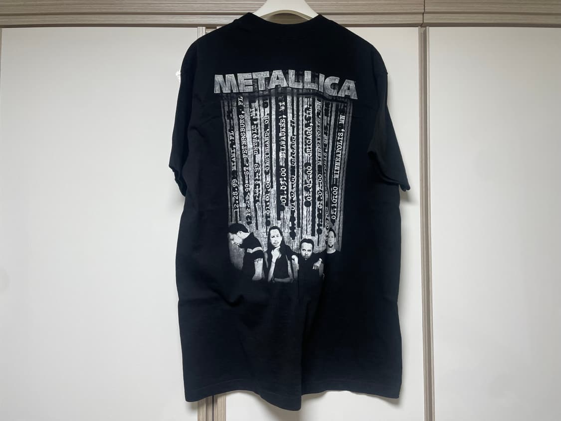 [L] 빈티지 90s metallica 메탈리카 밴드 티셔츠 상품이미지2