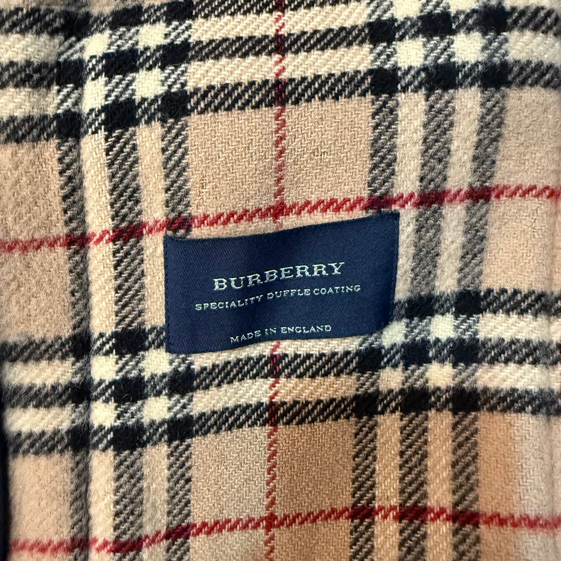 버버리 베이지 떡볶이코트 상품이미지5