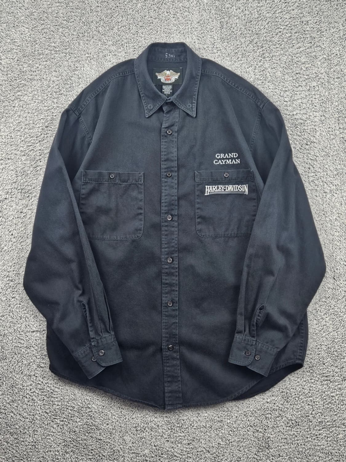 할리데이비슨 그랜드캐니언 포켓 바이커 셔츠 ( L ) / 11587 상품이미지2