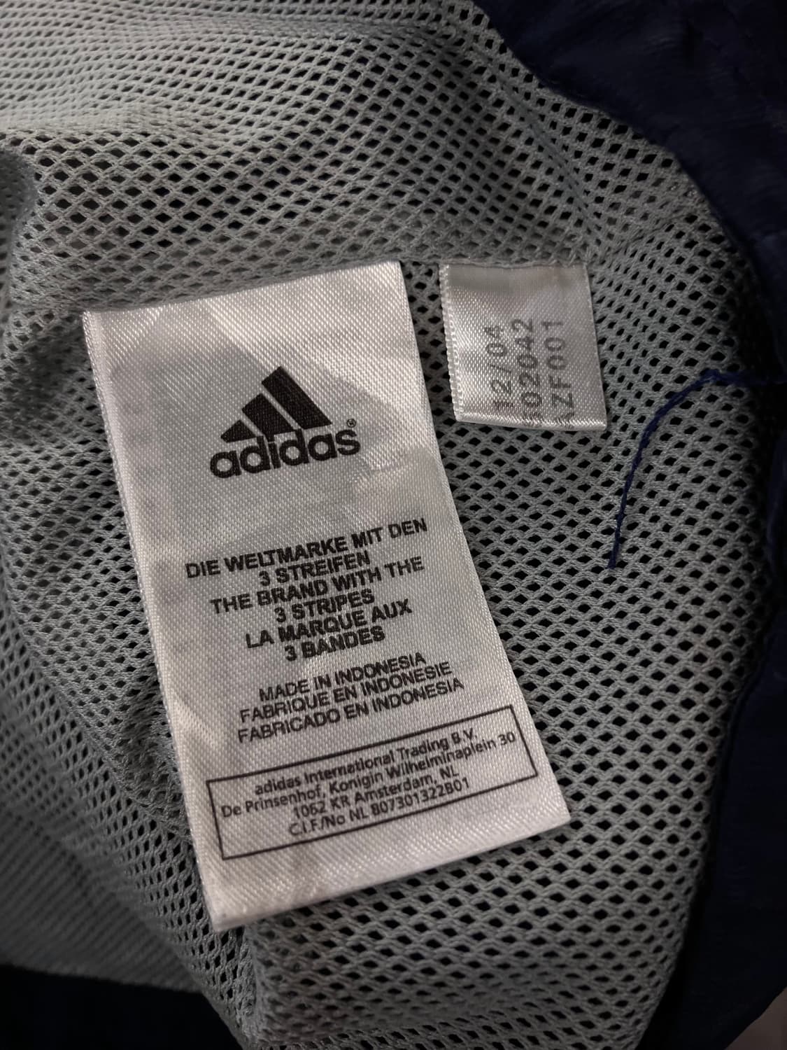 아디다스 후드 반집업 네이비 L   #csz3365 상품이미지6