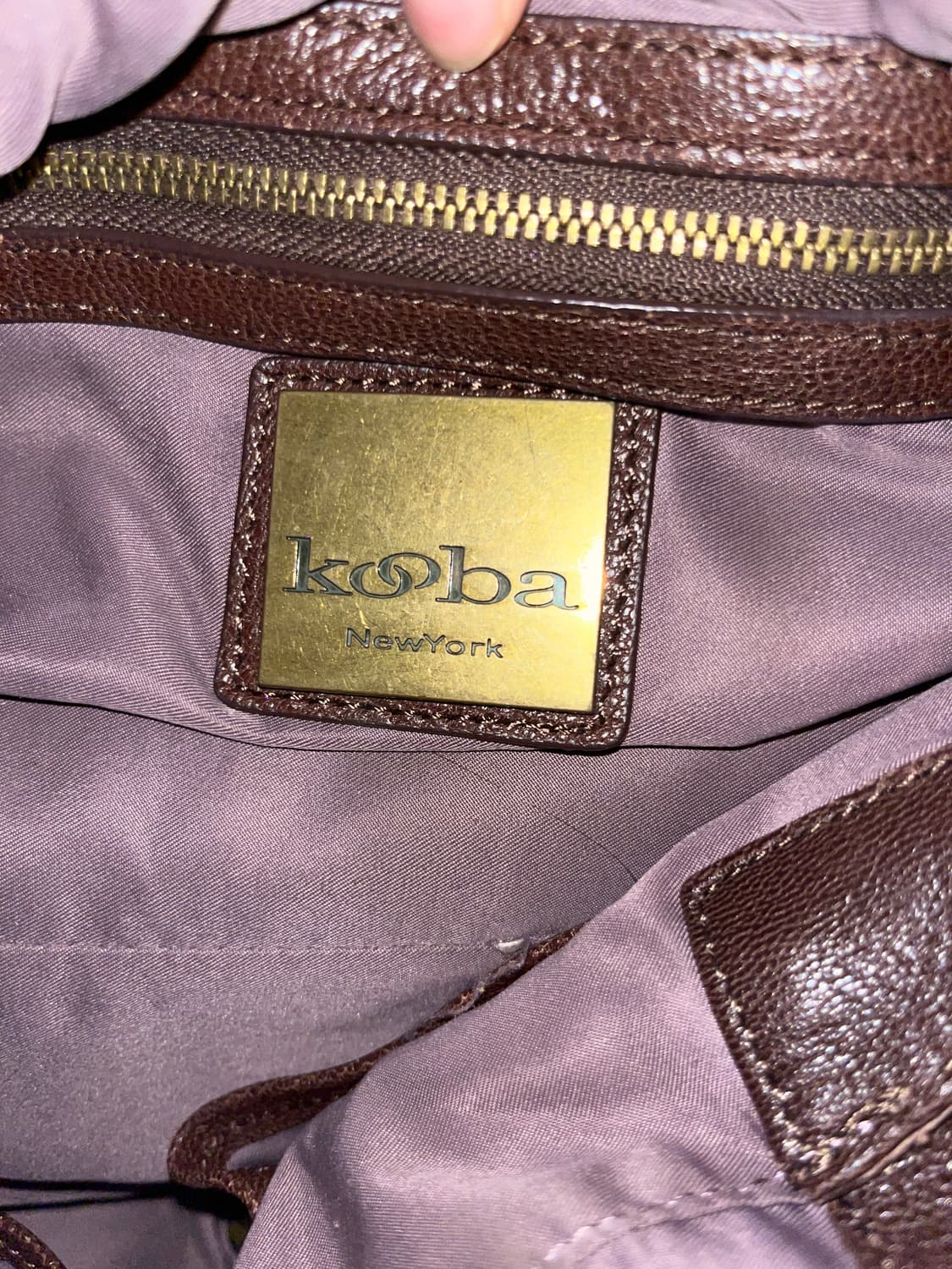 Kooba Red Brown Shoulder Bag 상품이미지10