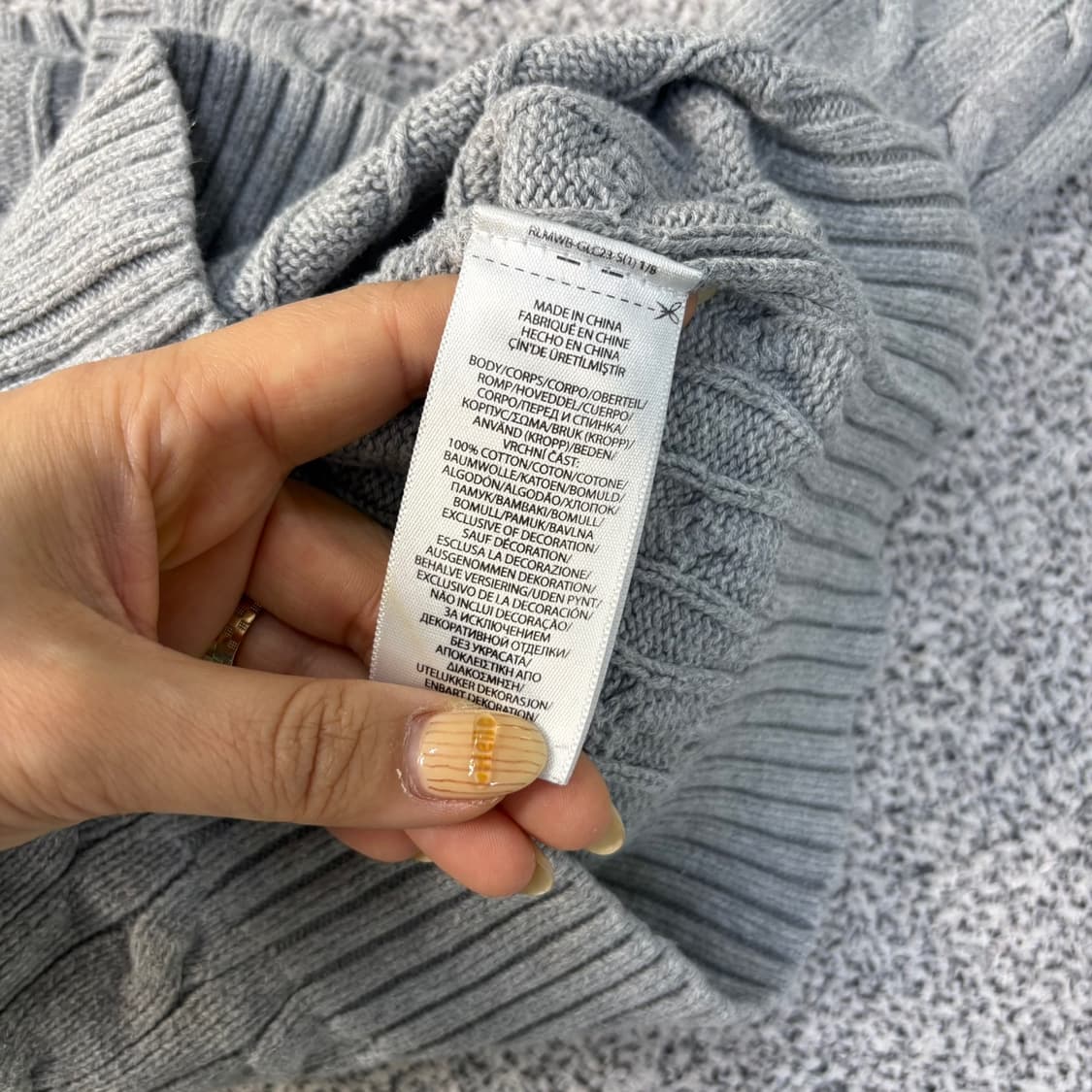 6 폴로 랄프로렌 키즈 케이블 니트 0421J 상품이미지4