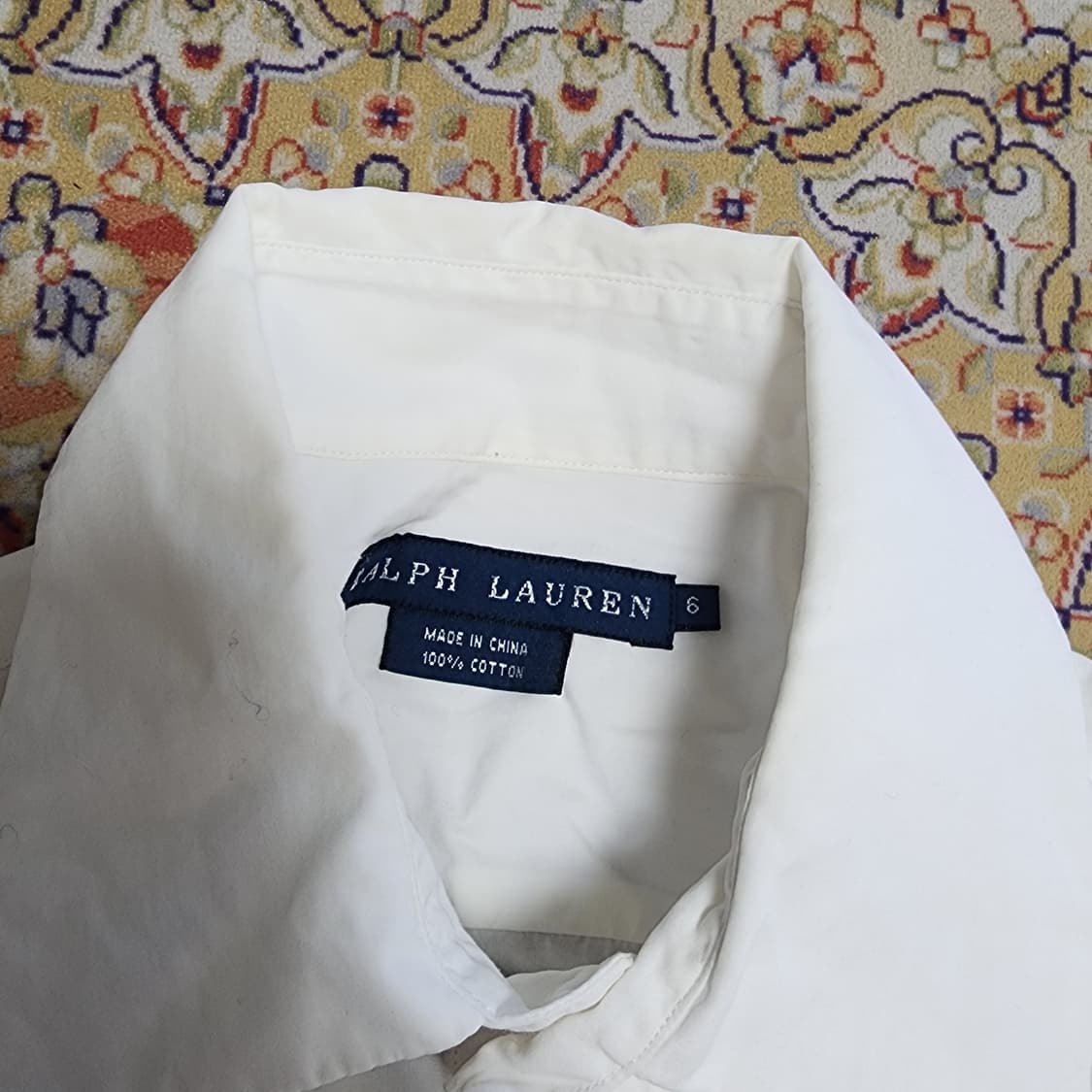 랄프로렌 여성 화이트 퍼프 블라우스 6 상품이미지2