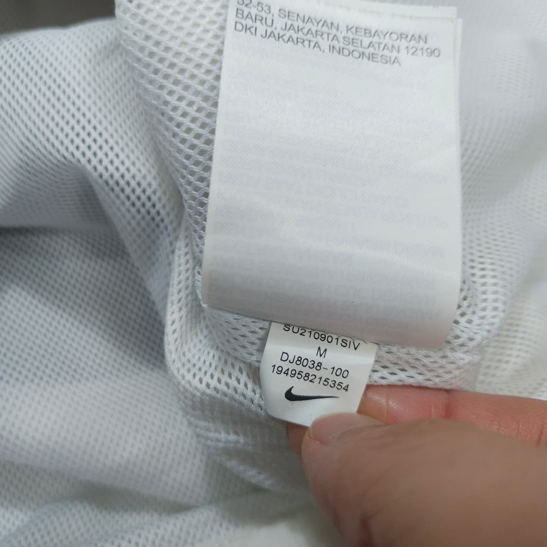 나이키 빅스우시 바람막이 M 화이트 상품이미지9