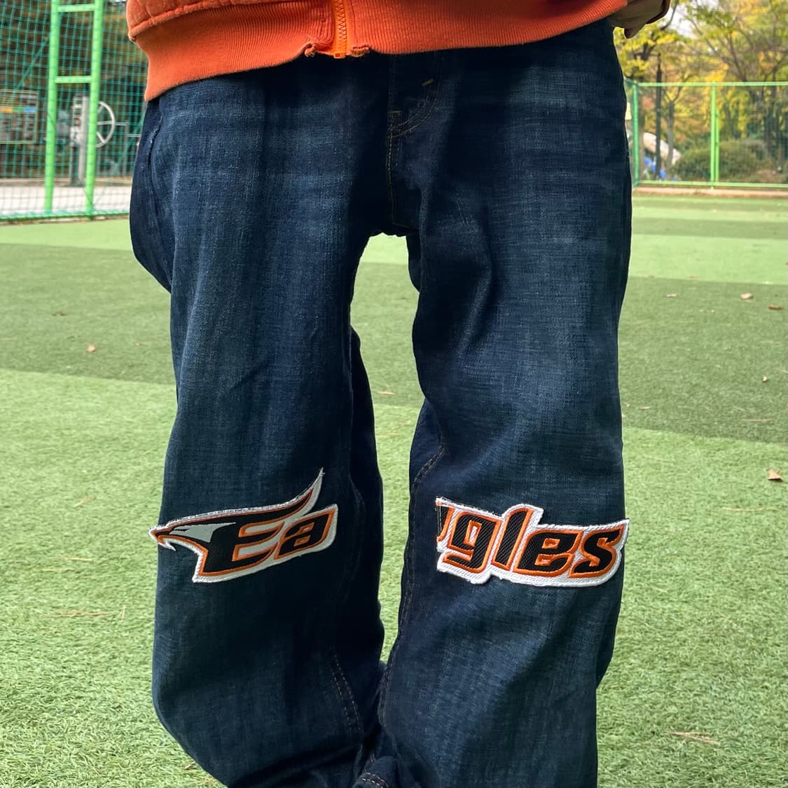 리바이스 한화 이글스 커스텀 569 데님팬츠 상품이미지10
