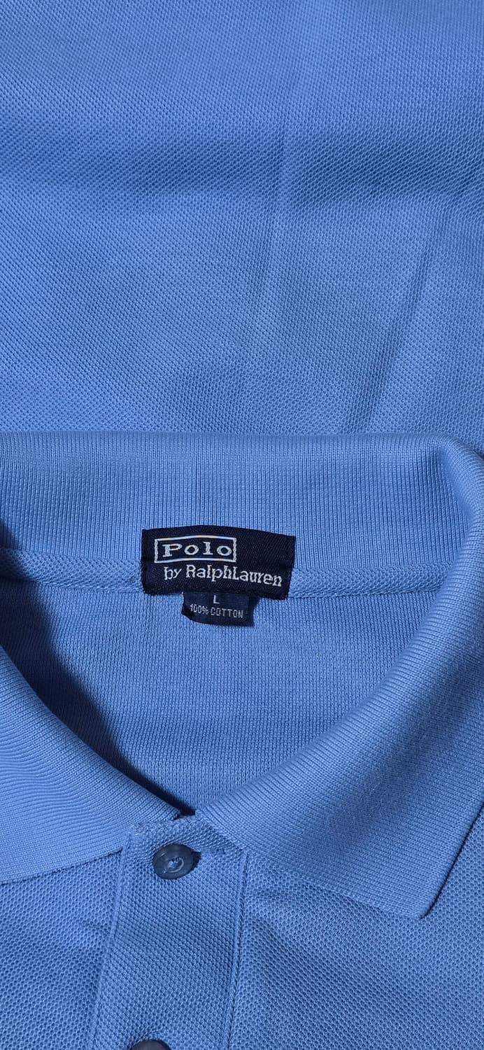폴로 랄프로렌 하늘색 카라티 L 상품이미지3