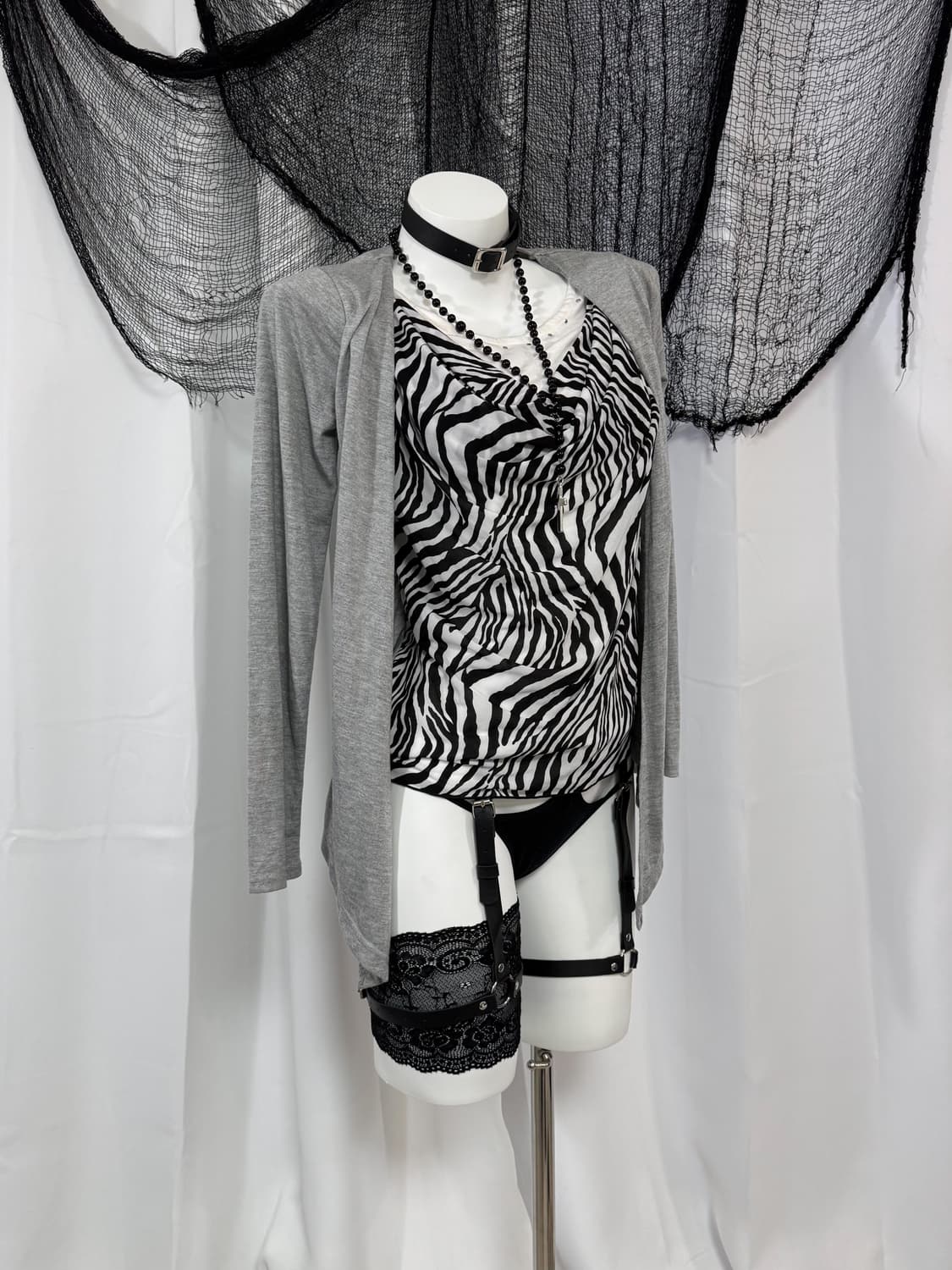 zebra detail t-shirt 상품이미지2