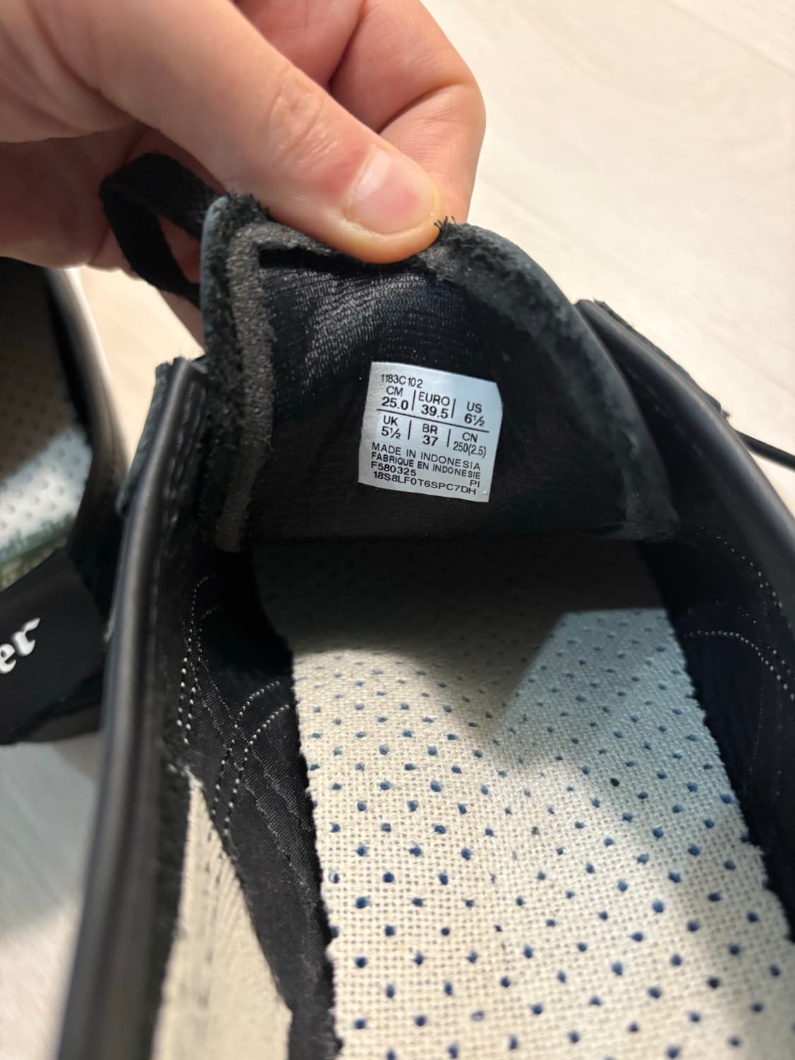 오니츠카 타이거 멕시코 66 블랙 250mm 상품이미지8