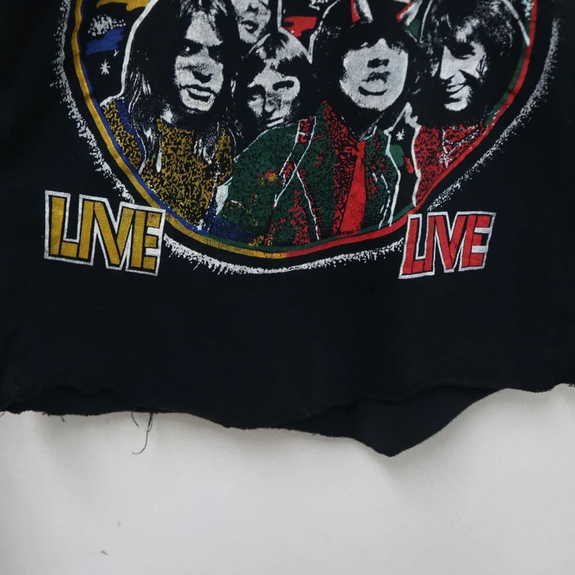 80'S ACDC BACK IN BLACK 나그랑 티셔츠 67965 상품이미지8