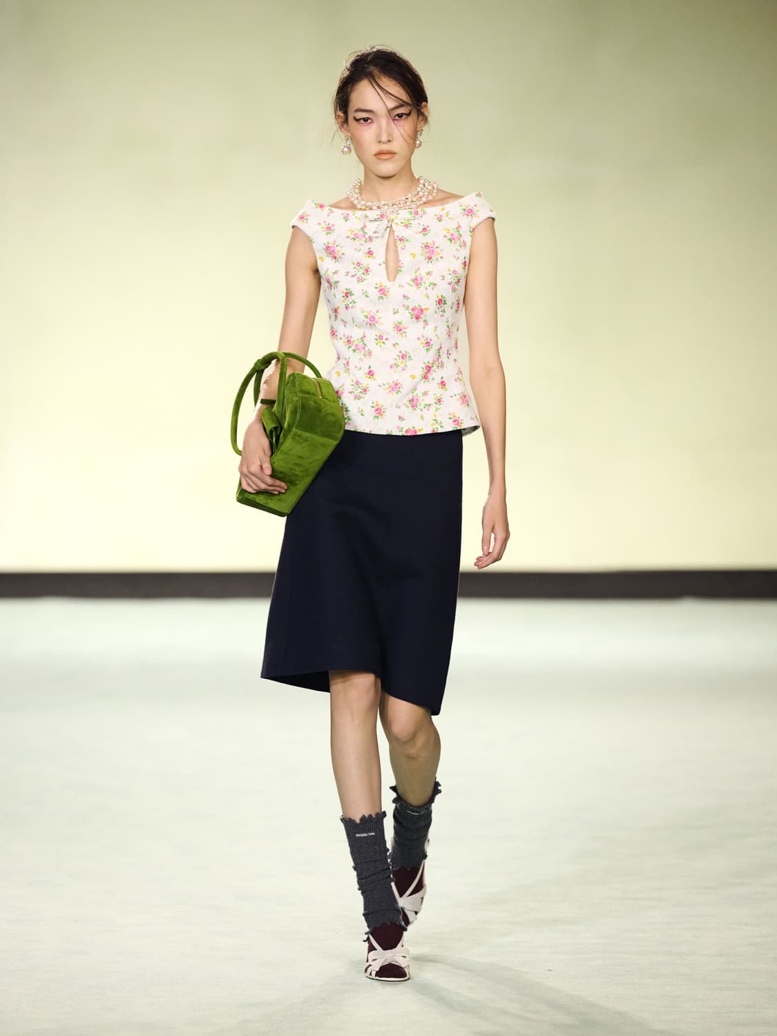 [F]슈슈통 26ss 로고 삭스 부츠/그레이 상품이미지5