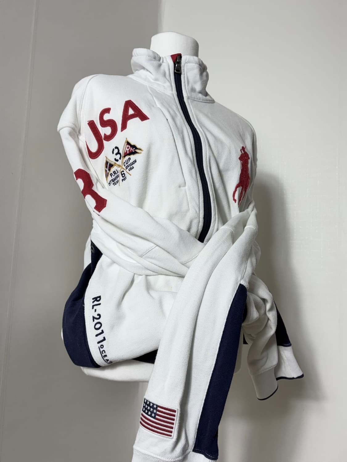 폴로 빅포니 레이싱 집업 상품이미지1