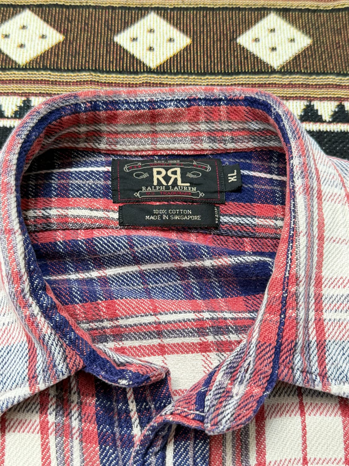 [XXL]더블알엘 플란넬 셔츠 상품이미지2