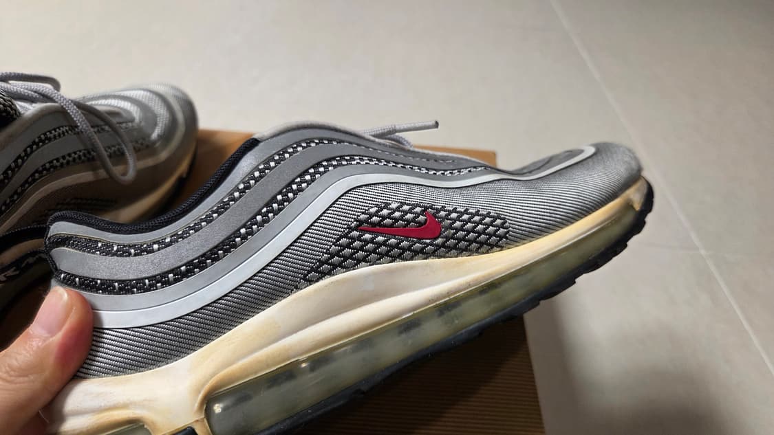 나이키 에어맥스 97 울트라 17 메탈릭 실버 상품이미지7