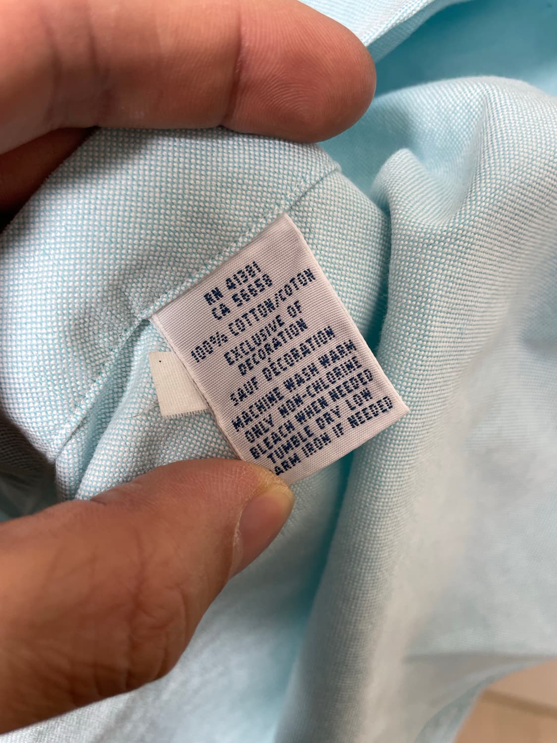 폴로 소라 옥스포드 셔츠 L - S7 상품이미지4