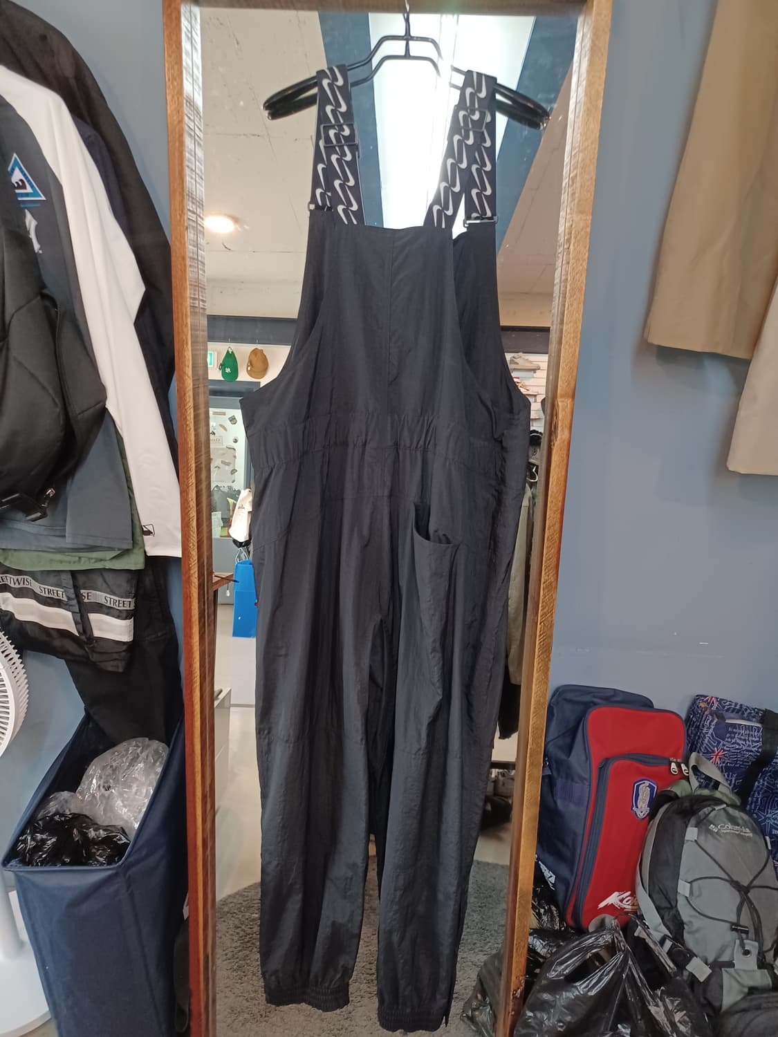 나이키 오버롤 우븐 멜빵 팬츠 xxl 상품이미지2