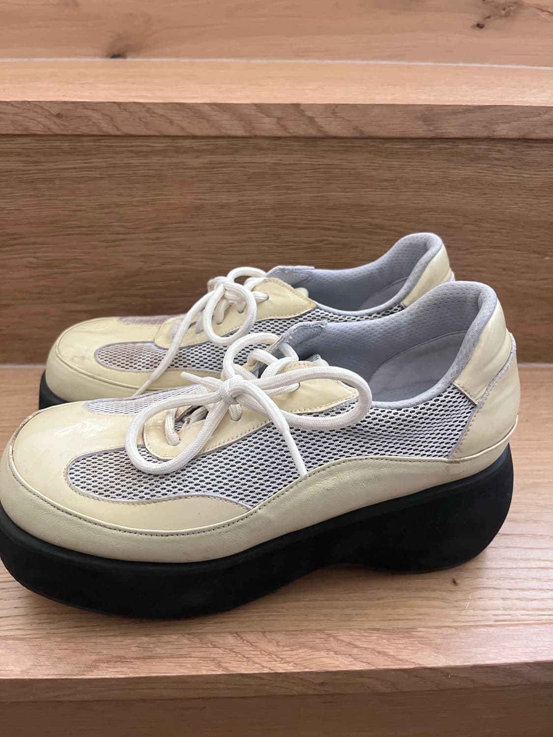 더오픈프로덕트(TheOpen Product)의 메쉬 플랫폼 스니커즈 상품이미지2