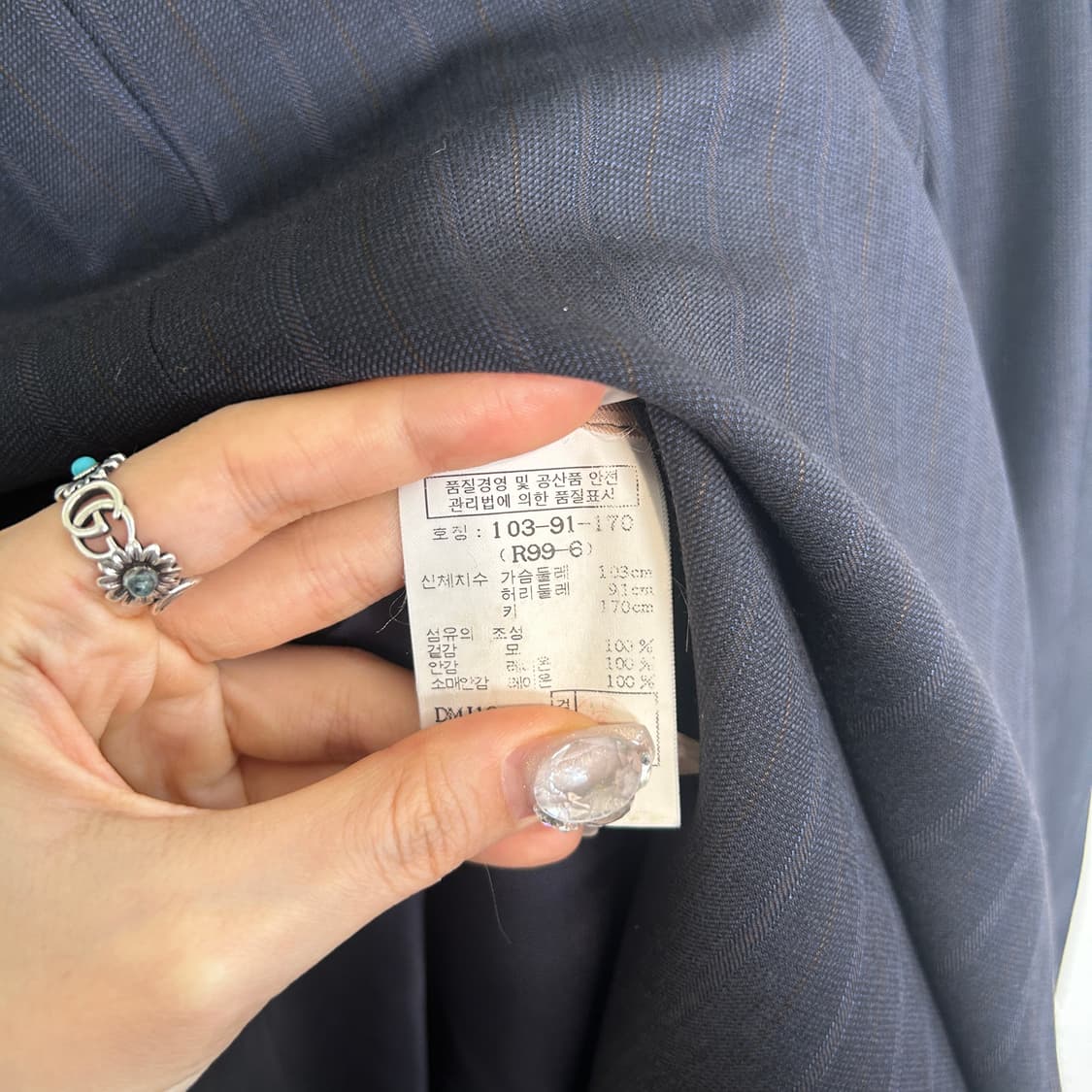 닥스 남성 모직 자켓 100-105정도 상품이미지4