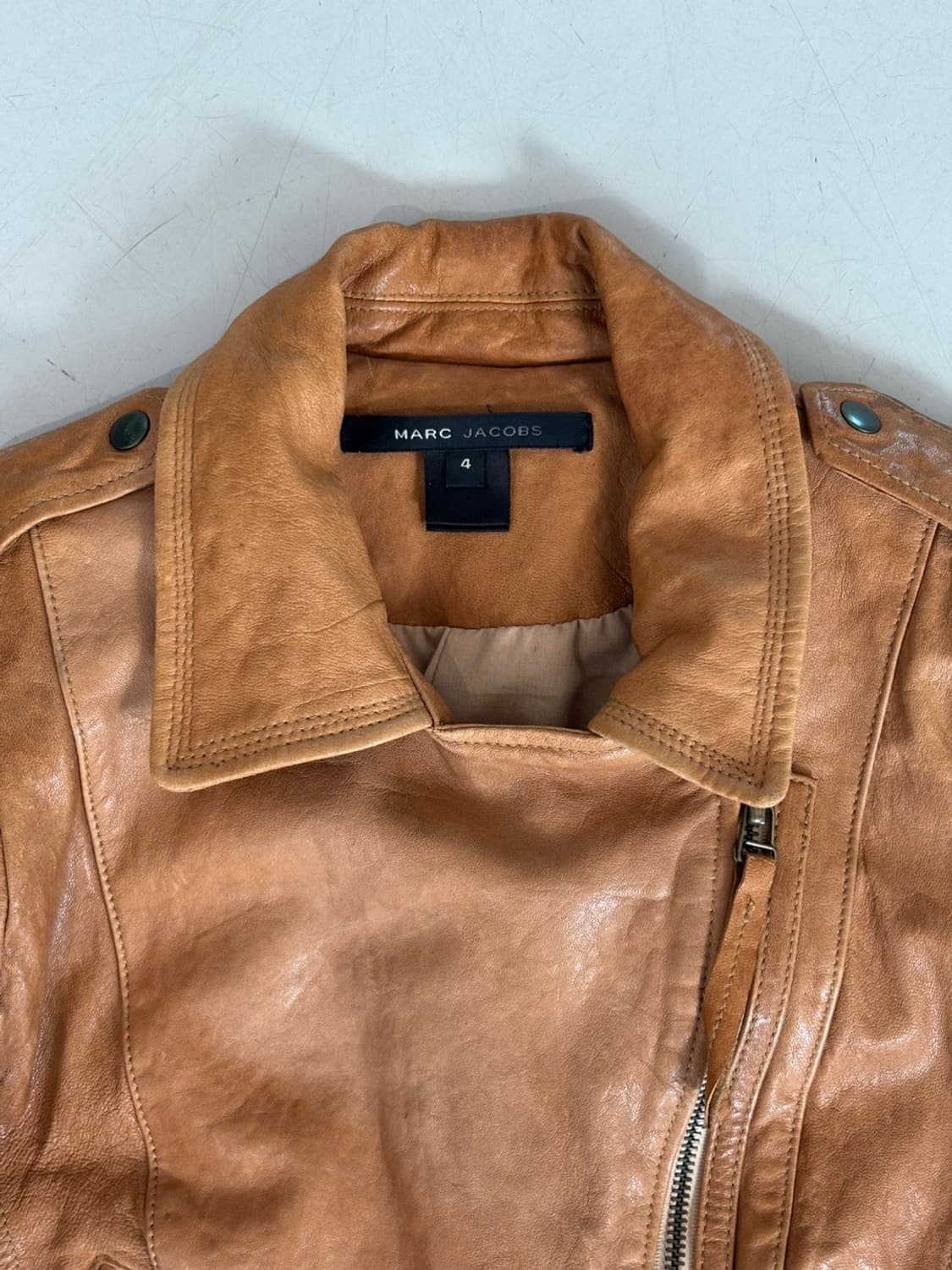 Marc Jacobs Sheepskin Riders Jacket 상품이미지4