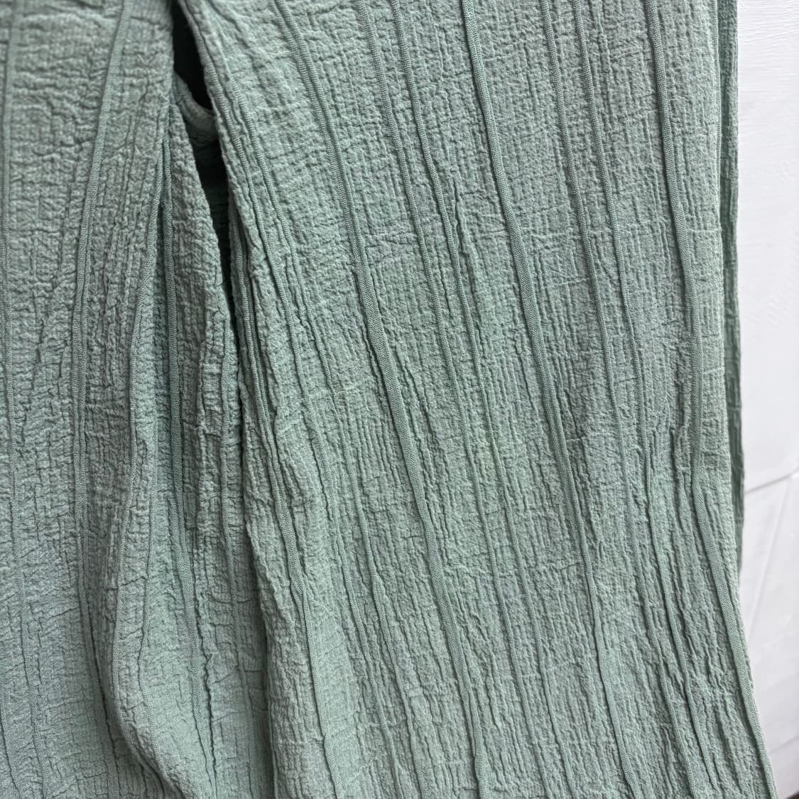Plantation by IsseyMiyake 크리즈 코튼 셔츠 블라우스 상품이미지4