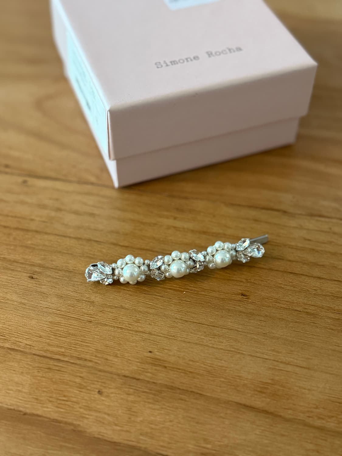 시몬로샤 진주 헤어핀 상품이미지1