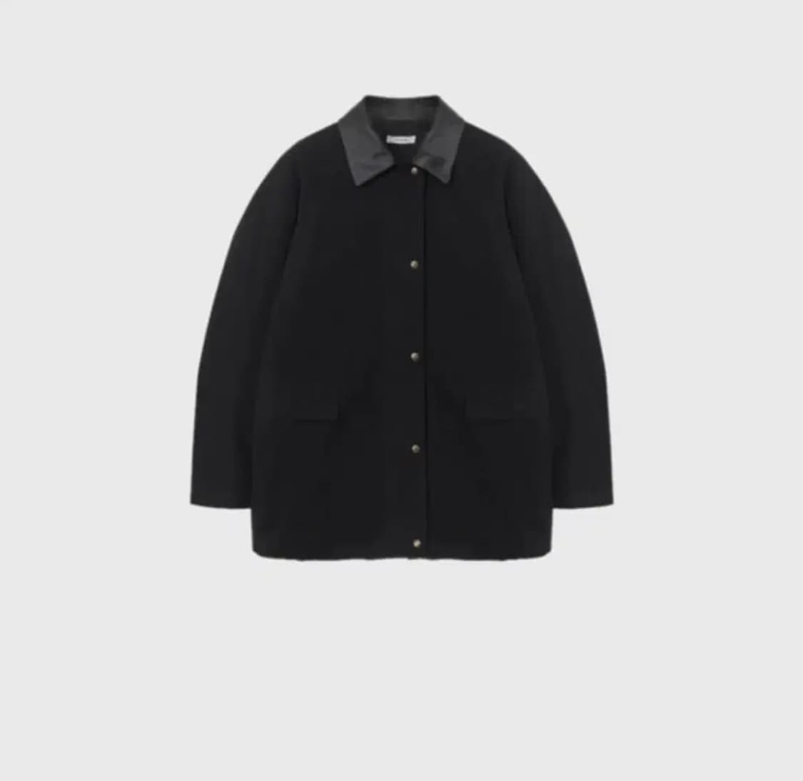 모노하 coated cotton work jacket 블랙 구해요 상품이미지1