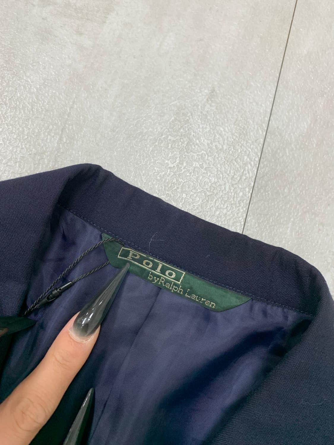 폴로 랄프로렌 네이비 투버튼 블레이저 #324 상품이미지4